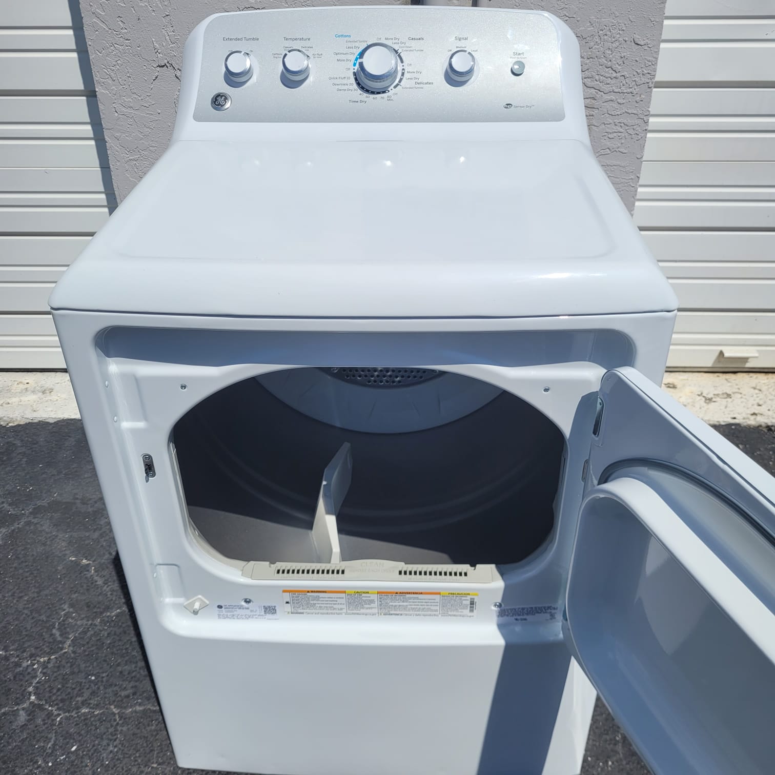 GE Gas Dryer GE Gas Dryer